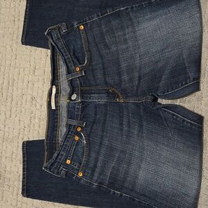 Levis Cropped Boyfriend Jeans